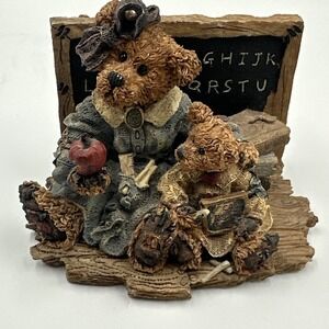 Boyd's Bears & Friends #2259 Miss Bruin & Bailey...The Lesson VTG 1994 Teacher